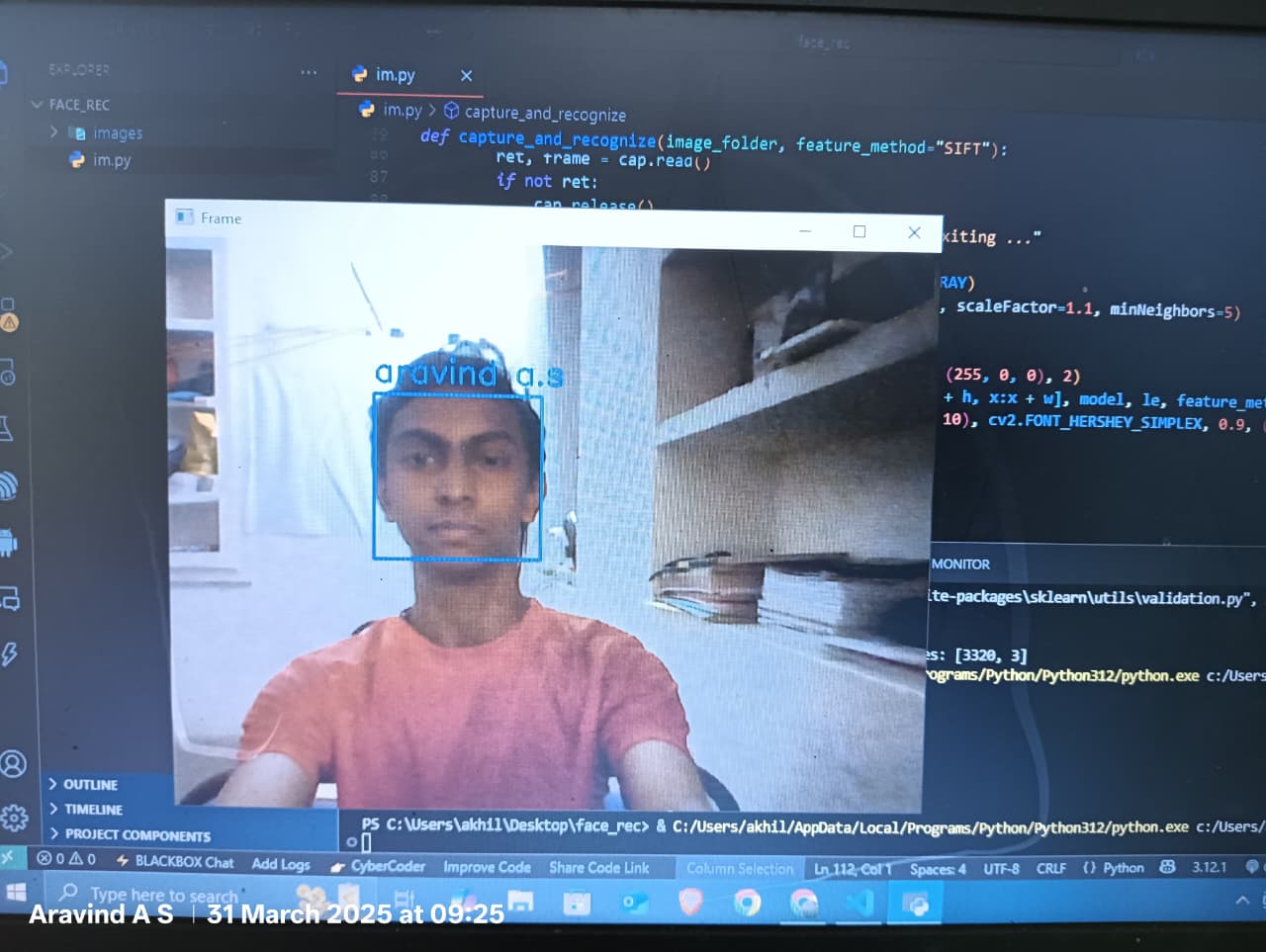 Face Recognition using Python