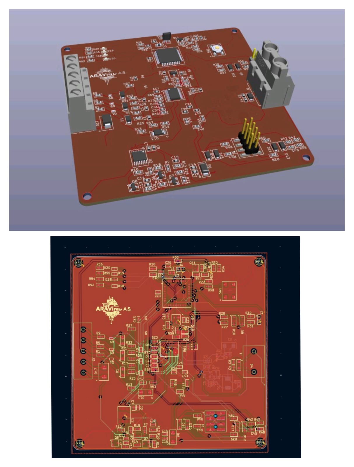 CubeSat BMS PCB Layout