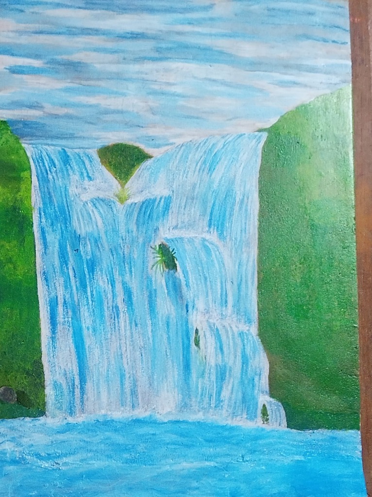 Waterfall Landscape - Nature's Beauty